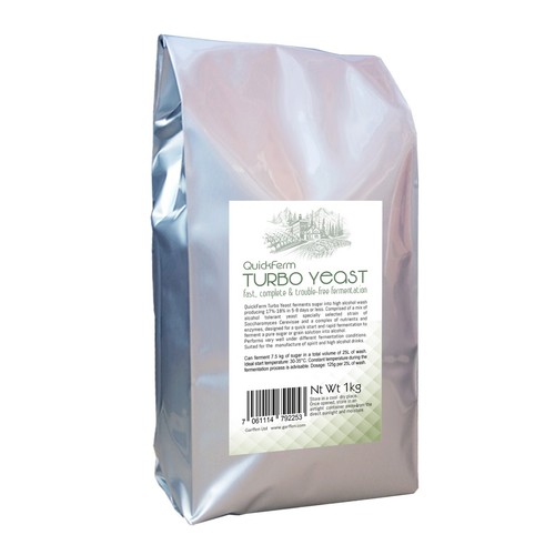 Turbo hefe quickferm - turbo, 1kg