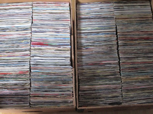 100 singels schallplatten - singels, 7"