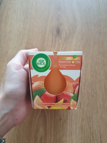 Air wick kerze - kerze, orange