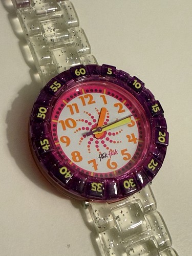 Flik flak kinderuhr pink - flik,