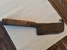 Altes Küchenbeil, Hackmesser, Fleischereil sehr alt