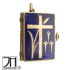 Jugendstil Emaille Anhänger