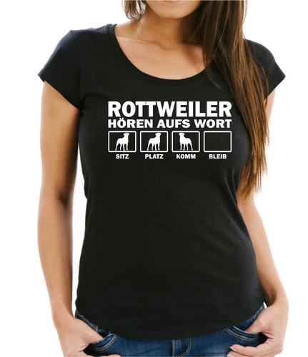 Woman shirt rottweiler - woman,