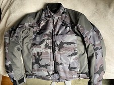 Motorradjacke Herren Gr 54 Camouflage 