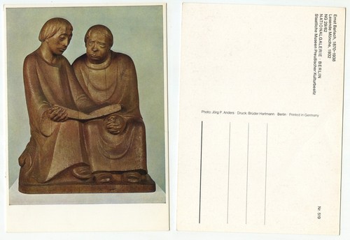 02198 ernst barlach - 02198, lesende