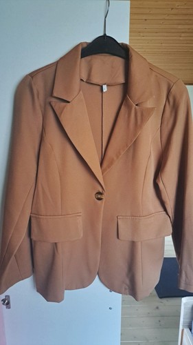 Blazer cognac farben - blazer,