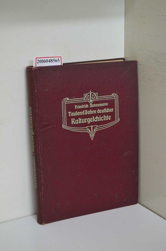 Tausend jahre deutscher - jahre,