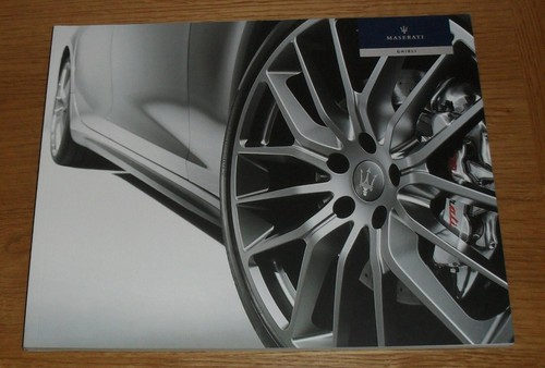Maserati ghibli prospekt - maserati,