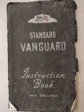 Standard Vanguard,Instruction book Owners Manual,Fahrerhandbuch,Original 1948
