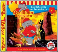 CD * BENJAMIN BLÜMCHEN - FOLGE 81 - DAS GEHEIMNIS DER TEMPELKATZE # NEU OVP KX