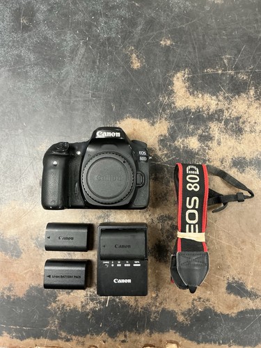 Canon 80d dslr camera body - 80d,