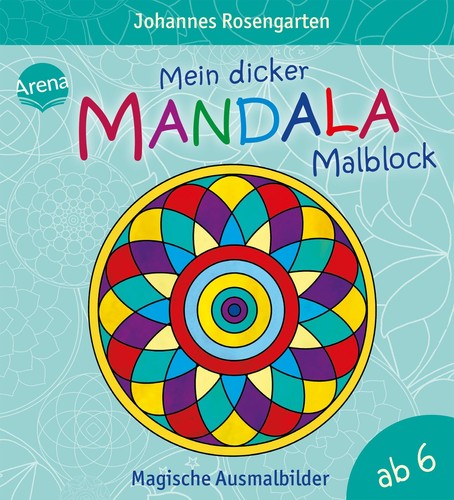 Mein dicker mandala malblock - mein, mandala-malblock