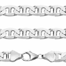 Steg Panzer Hals Kette Massiv