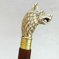 Wolf griff poliert - poliert, faltbar