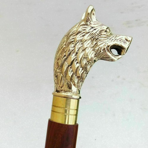 Wolf griff poliert faltbar - griff,