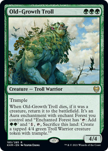 Old growth troll - old-growth,