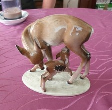 Reh Mit Rehkitz Porzellan