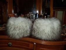 SILBERFUCHS PELZ MANSCHETTEN