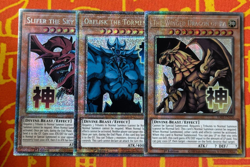 Yugioh ägyptischer gott set - yugioh,