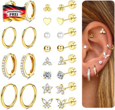 Ohrringe set gold - set,