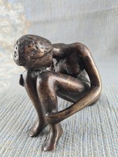 Kleine Vintage Bronze Figur