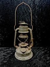 Seltene HASAG 781 RT 142 Petroleumlampe Sturmlaterne Wehrmacht Orig. Lackierung