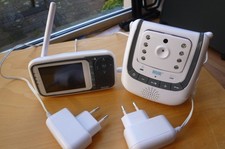 NUK BM 300 Baby Phon Fon Unit, Netzteile Akku, funktioniert.