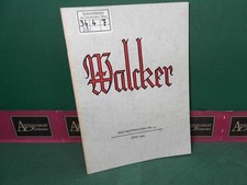 Walcker Hausmitteilung Nr.33