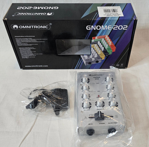 Omnitronic gnome 202 kanal - omnitronic, 2-kanal