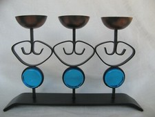 60er Kerzenhalter Ystad Metall