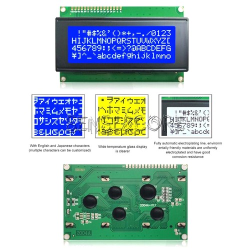 Lcd 20x4 lcd1602 - 20x4, lcd1602/2004a
