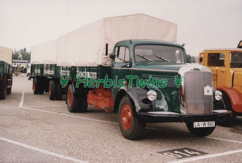 Originalphoto lkw mercedes - lkw,