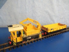 4053  LGB - Playmobil Arbeitszug Lok Anhänger Eisenbahn   8502