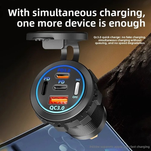 12v usb auto kfz - 3.0, pd