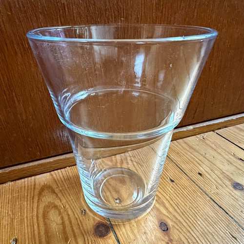 Hagberg vase glas - k,