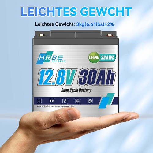 12v 30ah lifepo4 lithium - 12v,