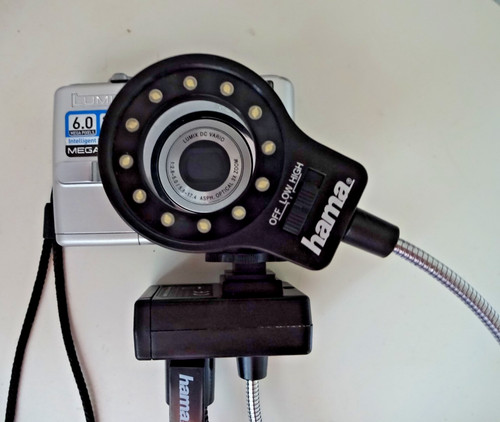 Hama led macro ringleuchte mit - macro,