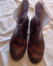 Gummistiefel Regenstiefelette Damen Halbstiefel Stiefeletten  37 neu