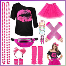 80er Jahre Damen Outfit Set