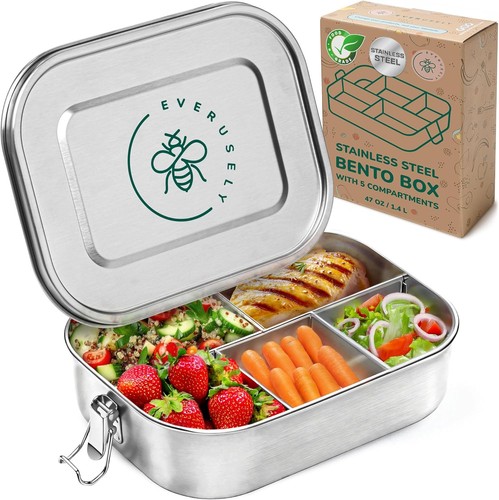 Bento box edelstahl lunchbox - box,