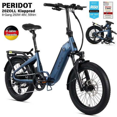 Deruiz peridot bike - peridot, klapprad