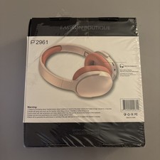 SOYTO P2961 Wireless Bluetooth Headset Noise Reduction Gaming Headset (Pink)