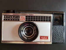 Kodak Instamatic  Camera 224, Reomar Objektiv in fester Ledertasche