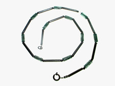 Moosachat edelstein collier - moosachat,