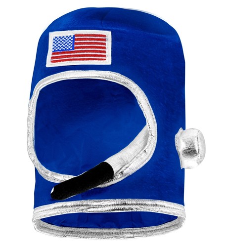 Blauer astronautenhelm - blauer,