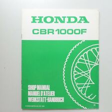 Honda CBR 1000 F Zusatz zum Werkstatthandbuch Reparaturanleitung Handbuch A9539