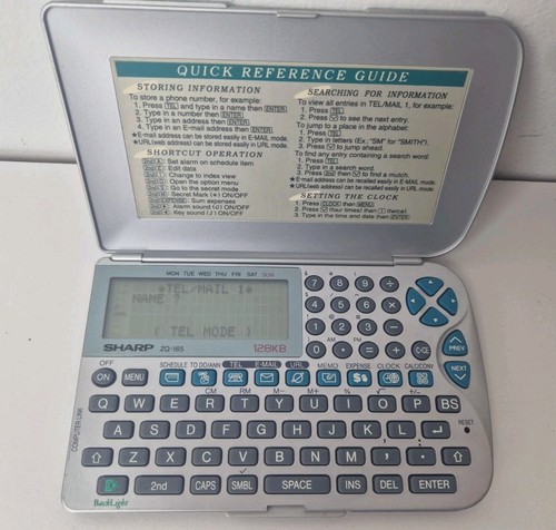 Sharp 165 electronic - zq-165,