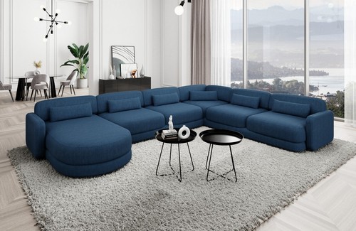 Sofa stoff wohnlandschaft - sofa,