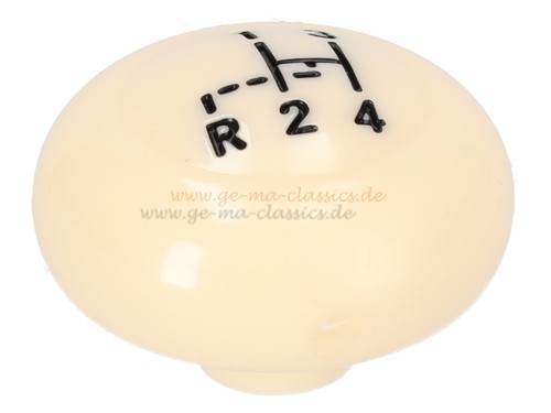 Schaltknauf elfenbein 7mm für - schaltknauf,