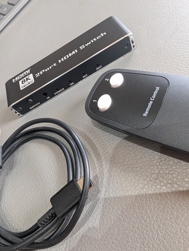 Hdmi switch port - 2-port, 8k/4k